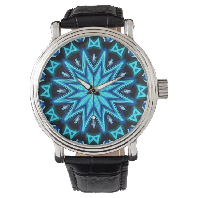 Kaleidoscope Art 10 Watch & Numeral Options (Front)