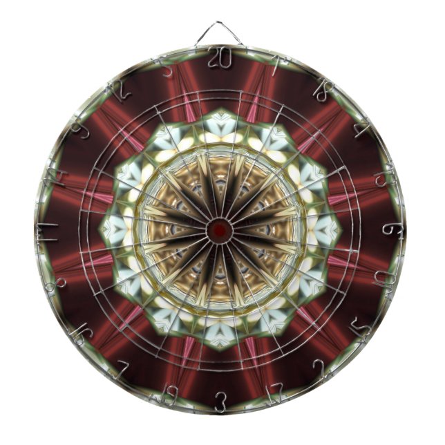 Kaleidoscope Art 11 Dart Board (Front)