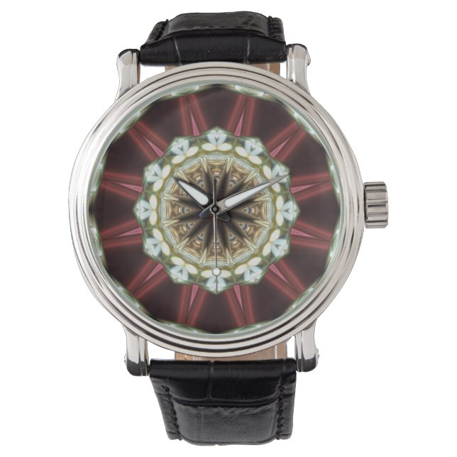 Kaleidoscope Art 11 Watch & Numeral Options (Front)