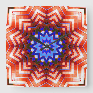 Kaleidoscope Art 12 Wall Clocks & Numeral Options