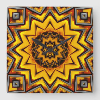 Kaleidoscope Art 15 Wall Clocks & Numeral Options