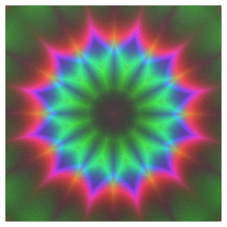 Kaleidoscope Art 17 Custom Fabric