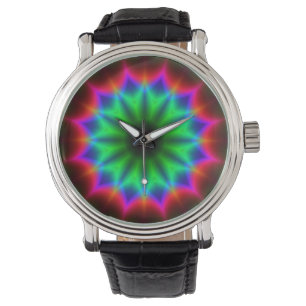 Kaleidoscope Art 17 Watch & Numeral Options