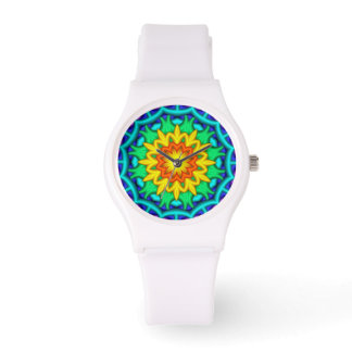 Kaleidoscope Art 19 Watch & Numeral Options