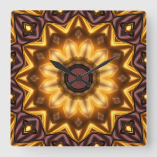 Kaleidoscope Art 20 Wall Clocks & Numeral Options