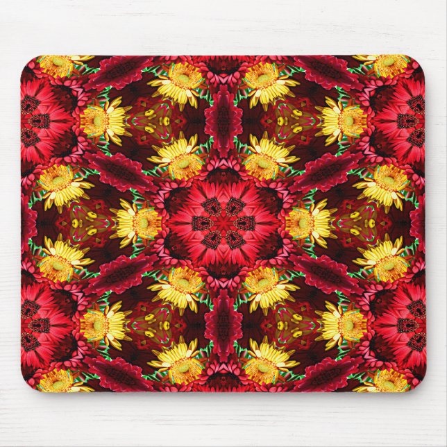 Kaleidoscope Art 21 Mousepad (Front)
