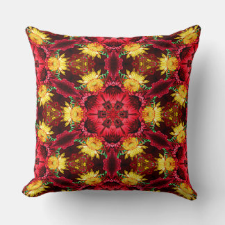 Kaleidoscope Art 21 Pillow