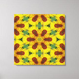 Kaleidoscope Art 22 Wrapped Canvas