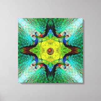 Kaleidoscope Art 23 Wrapped Canvas