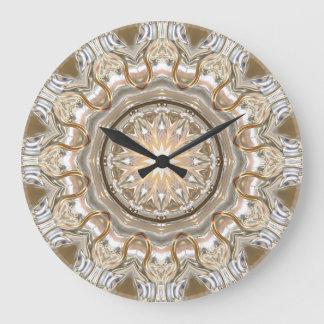 Kaleidoscope Art 2 Wall Clocks & Numeral Options