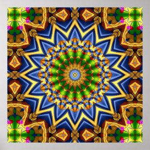 Kaleidoscope Art 33 Posters