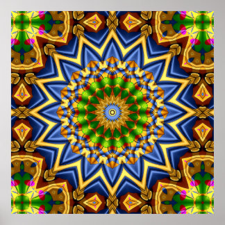 Kaleidoscope Art 33 Posters
