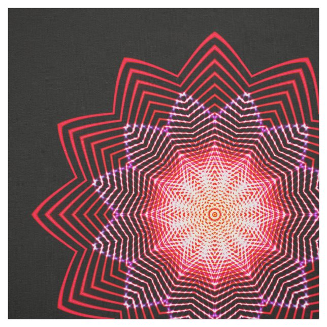 Kaleidoscope Art 36 Custom Fabric (Swatch)