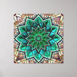 Kaleidoscope Art 40A-40B Image Options Canvas Print