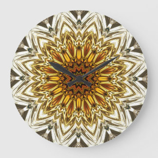 Kaleidoscope Art 7 Wall Clocks & Numeral Options