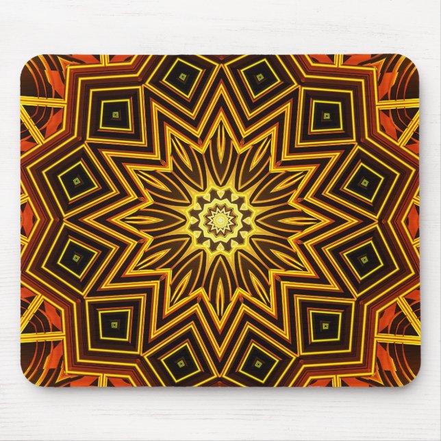 Kaleidoscope Art 9 Mousepad (Front)