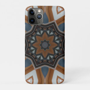 Kaleidoscope Brown star Case-Mate iPhone Case