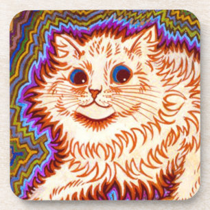 Kaleidoscope Cat Coaster