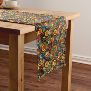 Kaleidoscope Circles Table Runner