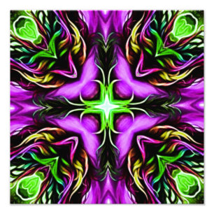 Kaleidoscope Design Photo Print