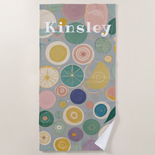 Kaleidoscope Dream Personalised Beach Towel