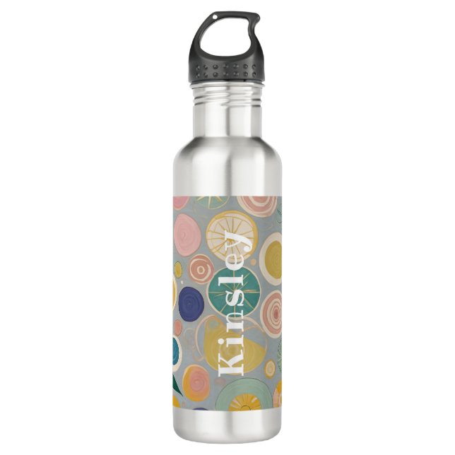 Kaleidoscope Dream Personalized 710 Ml Water Bottle (Front)