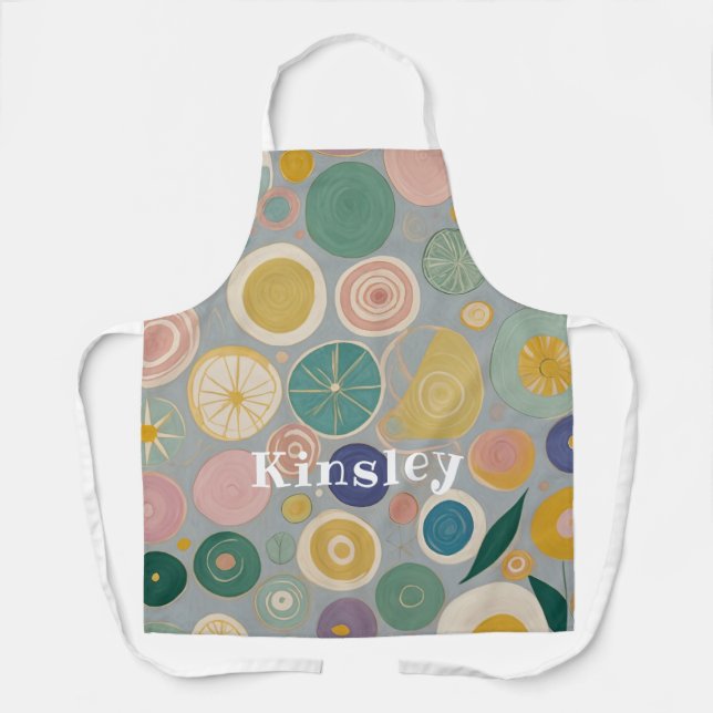 Kaleidoscope Dream Personalized Apron (Front)