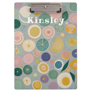 Kaleidoscope Dream Personalized Clipboard
