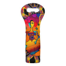 Kaleidoscope Eyes Wine bag