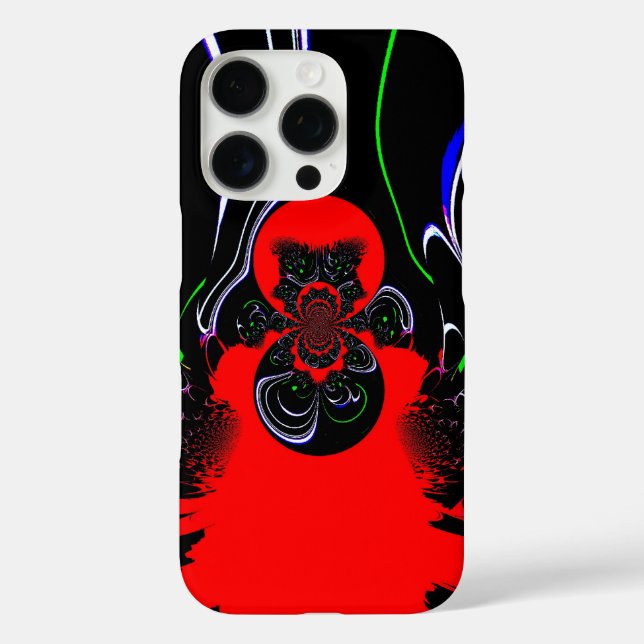 Kaleidoscope Fluid Art Print Case-Mate iPhone Case (Back)