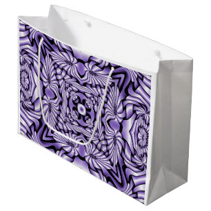 Kaleidoscope Fractal II + your ideas Large Gift Bag