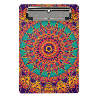 Kaleidoscope Fractal - tattoo II + your ideas Mini Clipboard