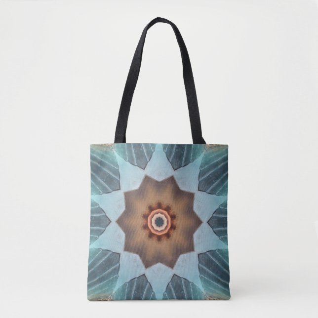 Kaleidoscope from my boat image tote bag (Front)