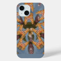 Kaleidoscope Giraffe Mandala: Abstract Safari Art