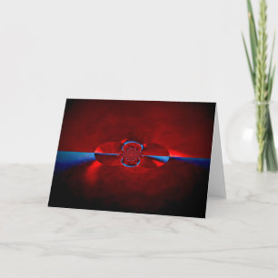 Kaleidoscope Greeting Card - Abstract Design
