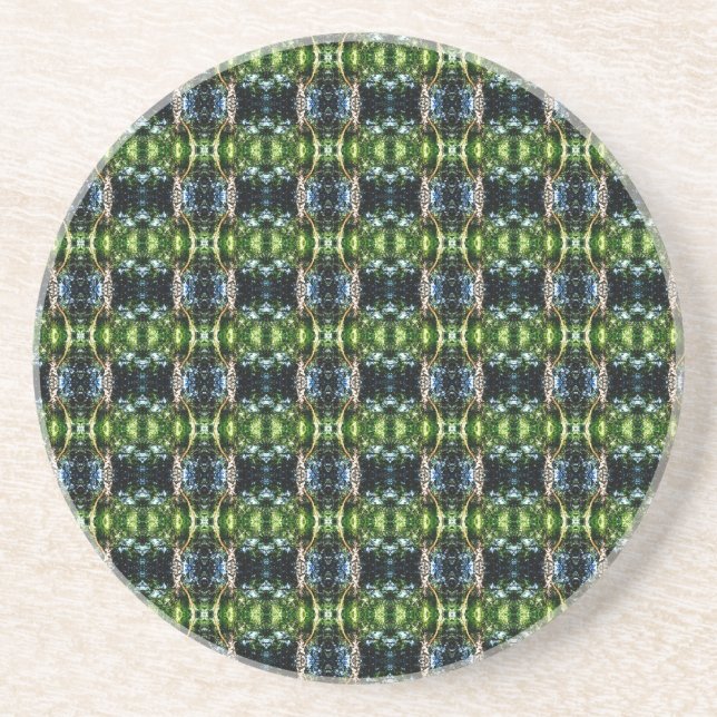 Kaleidoscope Grün Coaster (Front)