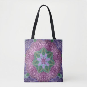 Kaleidoscope Hydrangea Tote Bag