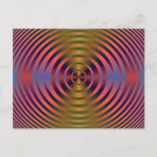 Kaleidoscope Jewel Tones Postcard