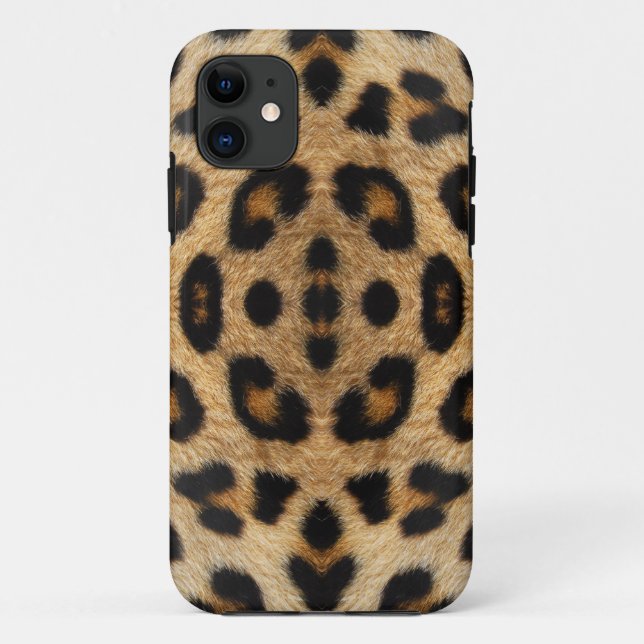 Kaleidoscope Leopard Fur Pattern Case-Mate iPhone Case (Back)
