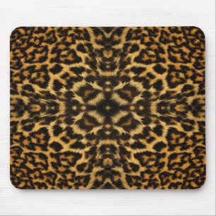 Kaleidoscope Leopard Fur Pattern mousepad