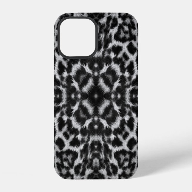 Kaleidoscope leopard skin fur pattern Case-Mate iP iPhone Case (Back)