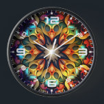 Kaleidoscope Mandala Flower Design-23091 Clock<br><div class="desc">Kaleidoscope Mandala Flower Design-23091</div>