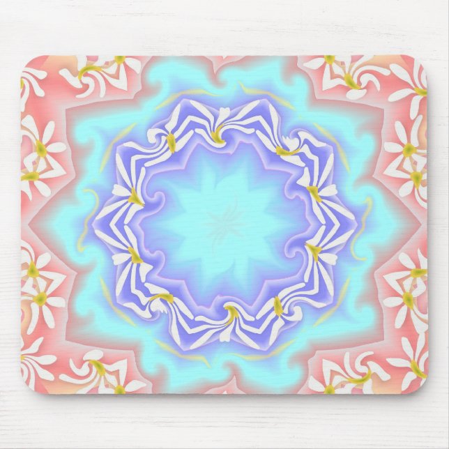 Kaleidoscope Mouse Pad (Front)