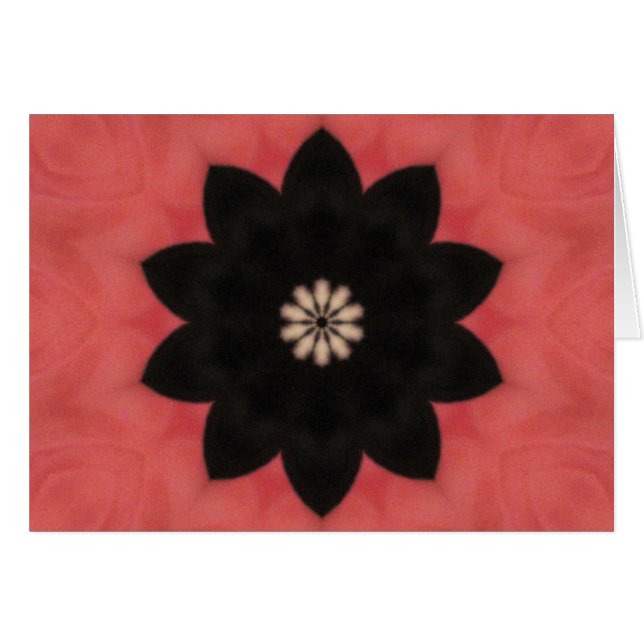 kaleidoscope note card (Front Horizontal)