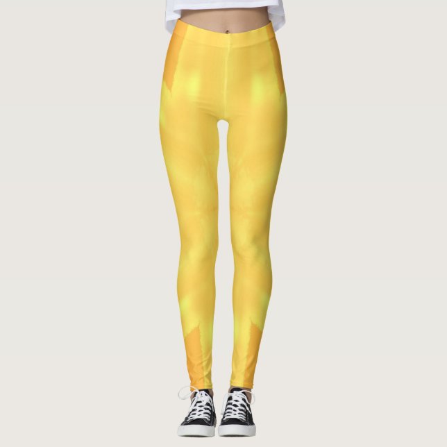Kaleidoscope of a Bright Sunrise  Leggings (Front)