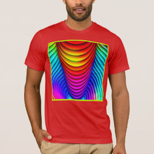 Kaleidoscope of Colours 3D Pattern T-Shirt