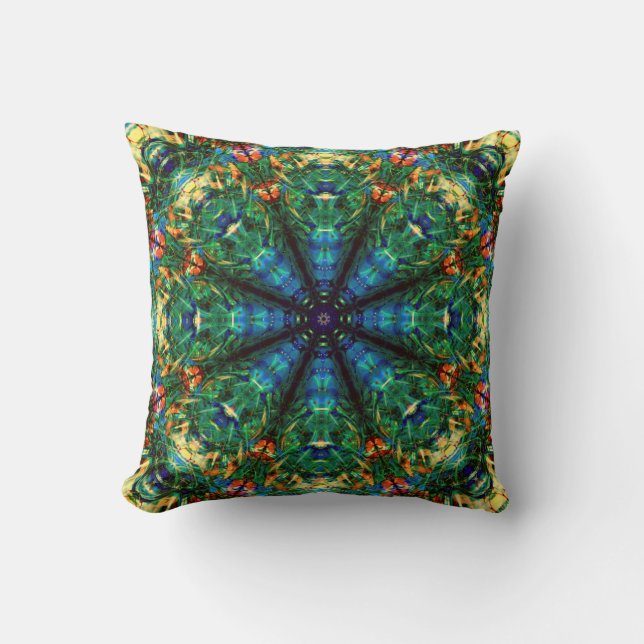 Kaleidoscope of Colours Cushion (Front)
