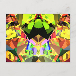 Kaleidoscope of Colours Postcard
