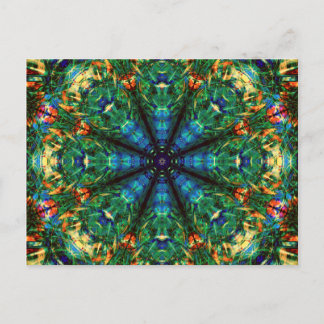 Kaleidoscope of Colours Postcard
