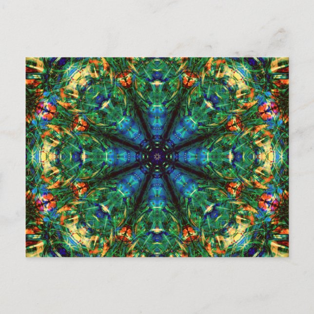 Kaleidoscope of Colours Postcard (Front)